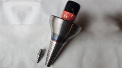 The Atom Splitter With 2-9/16 Diameter Driver For Hydraulic Augers For Skid Steer Use